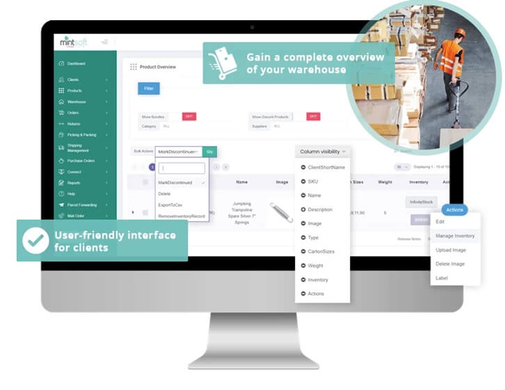 top efficiency 3pl software Mintsoft